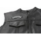  shown on leather vest