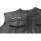  shown on leather vest