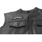  shown on leather vest