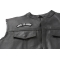 Live To Ride Patch, Biker Saying Patches shown on leather vest
