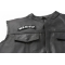  shown on leather vest