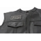 shown on leather vest