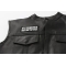  shown on leather vest
