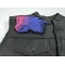  shown on leather vest