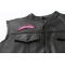  shown on leather vest