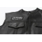  shown on leather vest