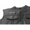  shown on leather vest