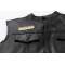  shown on leather vest