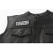  shown on leather vest