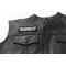Trumped Up Patch - Iron on Patch - 4x1.5 inch shown on leather vest