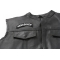 Vancouver City Patch - Iron on Patch - 4x1.75 inch shown on leather vest