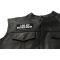 I Am My Brothers Keeper Patch, Military Saying Patches shown on leather vest