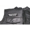 Medium Speed Some Drag Patch Medium Speed Some Drag Patch, Biker Saying Patches shown on leather vest