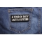 A Tour of Duty Lasts a Lifetime Patch A Tour of Duty Lasts a Lifetime Patch shown on jeans