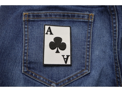 Ace Of Clubs Patch