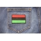 African Flag Patch | Embroidered Patches African Flag Patch shown on jeans