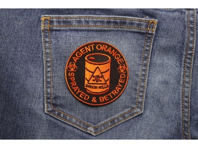 Agent Orange Sprayed And Betrayed Patch | US Military Vietnam Veteran Patches