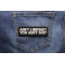 Ain't Limping Aint Shit Funny Patch | Embroidered Patches Ain't Limping Aint Shit Patch shown on jeans
