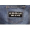 All You Need is Love And a Dog Patch All You Need is Love And a Dog Morale Patch shown on jeans