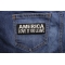 America Love It Or Leave Patch | US Military Veteran Patches America Love It or Leave Patch shown on jeans