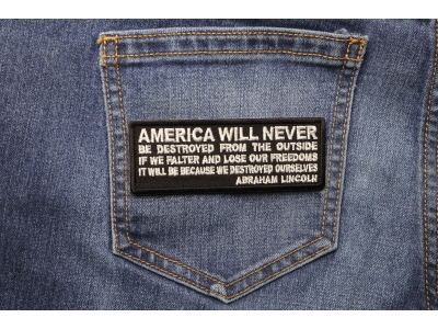 America Will Never Be Destroyed From the Outside Patch