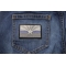 Arizona State Flag Blue Line Police Patch Arizona State Flag Blue Line Police Patch shown on jeans
