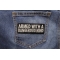 Armed With A Dangerous Mind Patch Armed With A Dangerous Mind Iron on Morale Patch shown on jeans