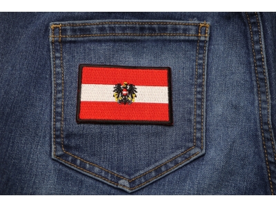 Austrian Flag Patch