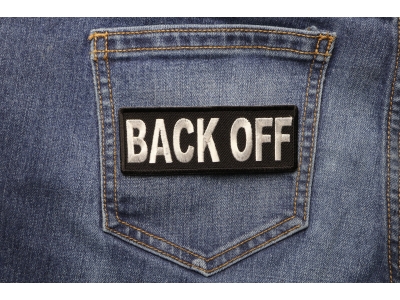 Back Off Patch
