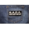 BADA Bikers Against Dumbasses Patch shown on jeans