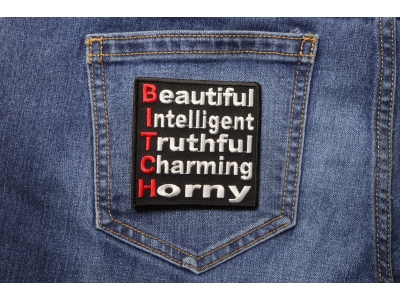 Beautiful Intelligent Bitch Patch | Embroidered Patches