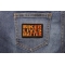 Biker Lives Matter Orange Patch Biker Lives Matter Patch shown on jeans