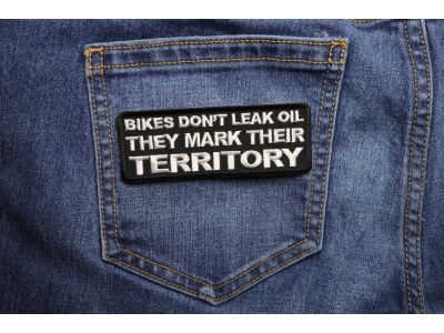 Bikes Mark Their Territory Patch | Embroidered Patches