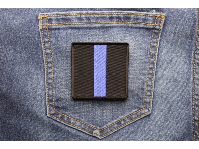 Blue Line Police Family Patch