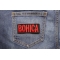 BOHICA Patch - Bend Over Here It Comes Again | US Marine Corps Military Veteran Patches BOHICA Patch shown on jeans