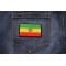 Bolivian Flag Patch shown on jeans