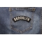 Brooklyn Small Rocker Patch Brooklyn Small Rocker Patch shown on jeans