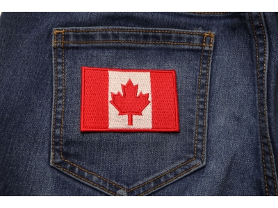 Canada Flag Patch Small | Embroidered Patches Canada Flag Patch Small | Embroidered Patches