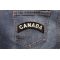 Canada Rocker Patch Canada Rocker Patch shown on jeans