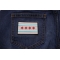 Chicago City Flag Patch Chicago City Flag Patch shown on jeans