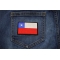 Chile Flag Patch shown on jeans