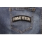 Combat Veteran Small Rocker Patch | US Military Veteran Patches Combat Veteran Patch shown on jeans
