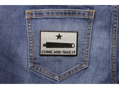 Come And Take It Cannon Star Patch