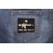Come and Take It Star Machine Gun Patch shown on jeans