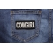 Cowgirl Patch shown on jeans