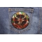 Deer Hunter Patch | Embroidered Patches Deer Hunter Patch shown on jeans