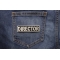 Director Patch White shown on jeans