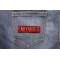 Enforcer Patch shown on jeans