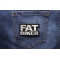 Fat Biker Patch Fat Biker Patch shown on jeans