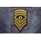 First Sergeant Army Patch First Sergeant Patch shown on jeans